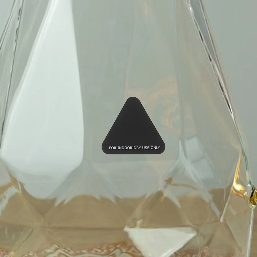 

10pcs Temperature Sensitive Color Change Sticker Hot Surface Warning Label For Kettles High Temperature Safety Decals Caution