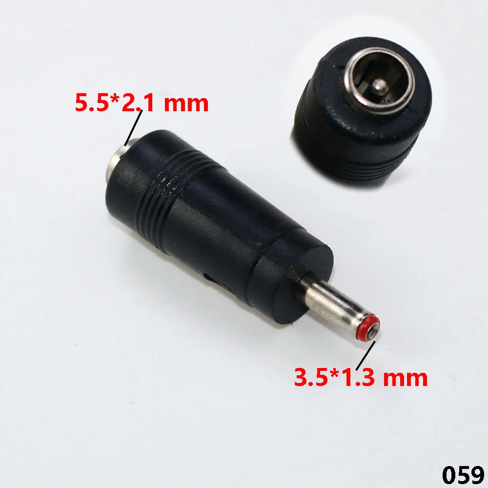 1Pcs DC Jack 5.5x2.1 Female To 7.9*5.5/6.3*3.0/6.0*4.4/3.5*1.3/4.8*1.65/4.8*1.7/5.5*2.5 Male DC Power Plug Adapter For Laptop