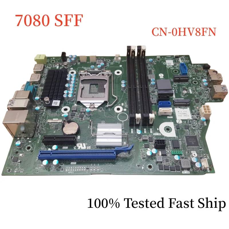 

CN-0HV8FN For Dell Optiplex 7080 SFF Motherboard 0HV8FN HV8FN Mainboard 100% Tested Fast Ship