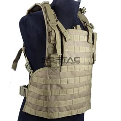 SOETAC RRV Simple Tactical Vest CS Molle Combat Vests Adjustable Paintball Armor Hunting Vest Airsoft Waistcoats