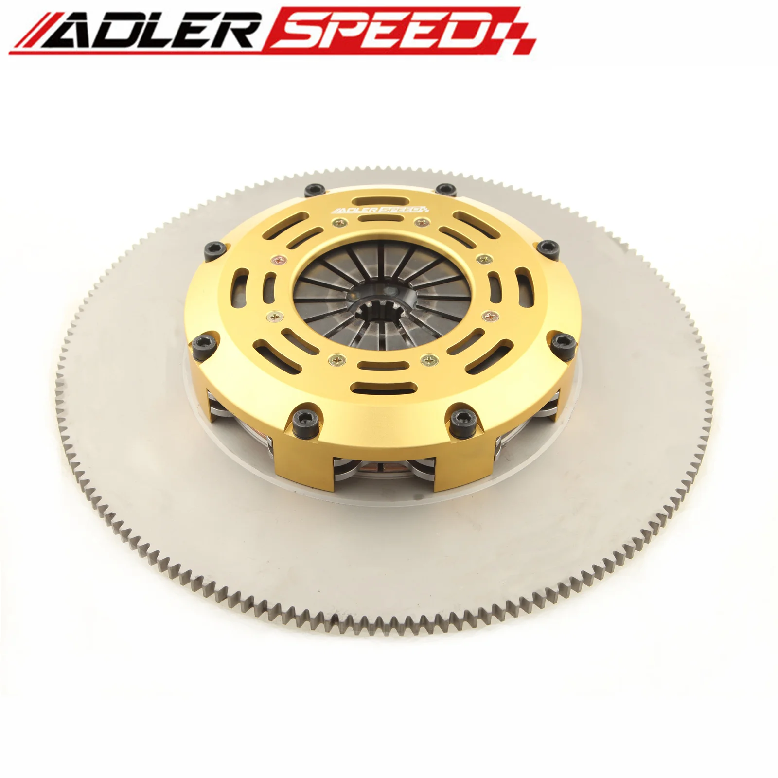 ADLERSPEED Clutch Twin Disc Kit For 96-04 Ford Mustang GT 4.6T 6-bolt