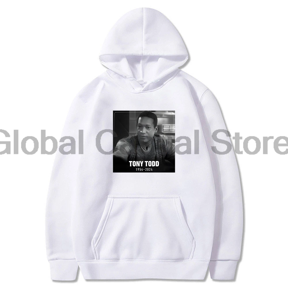 Rip Tony Todd Hoodie 1954-2024 Memorial Long Sleeve Streetwear Women Men Hooded Sweatshirts