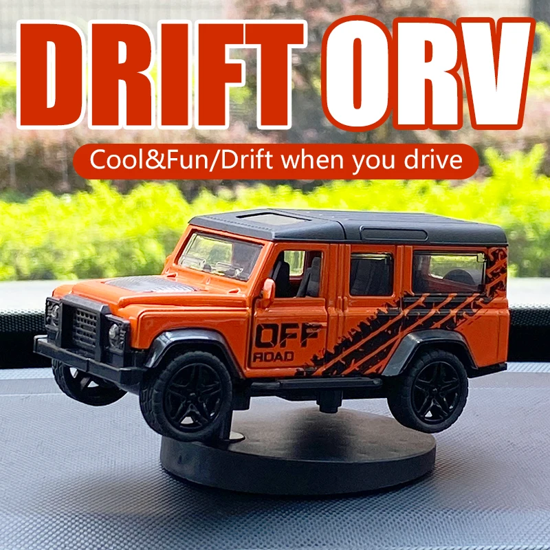 Inertial Drift ORV Car Ornaments Dashboard Off-Road Vehicle Model Swing Sway Cool Fun Items Interior Accessories Decorations Men