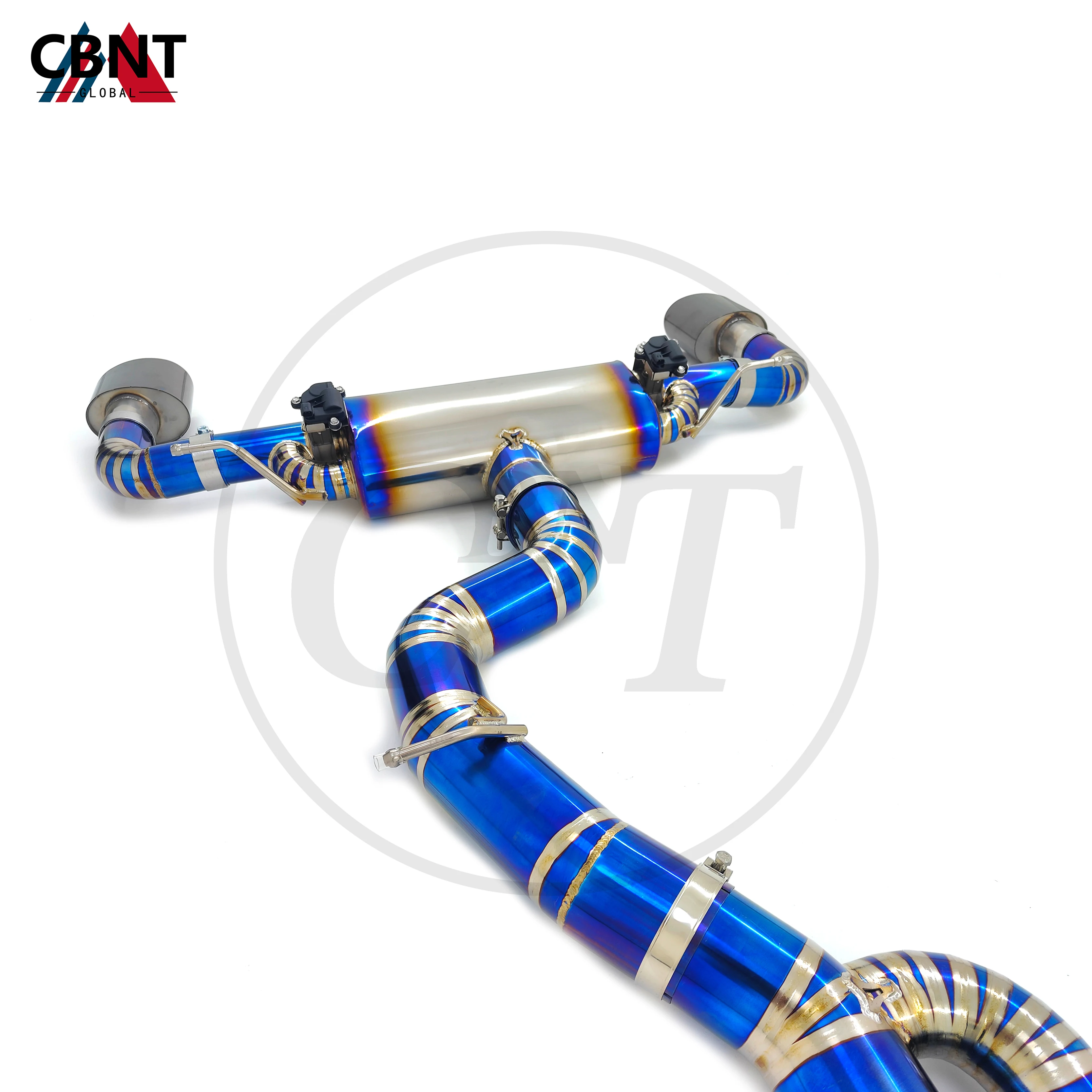 CBNT for Audi RS3 TTRS 2.5T Exhaust System Valvetronic Catback Muffler with Valve High Quality Titanium Alloy Exhaust-pipe