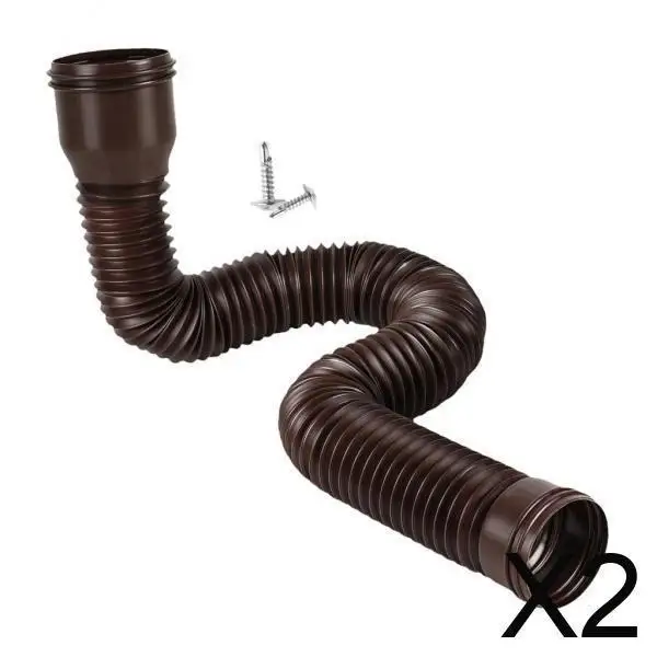 

Гибкий удлинитель водосточного трубопровода для сбора дождевой воды, пластиковый соединитель для дренажа дома и сада