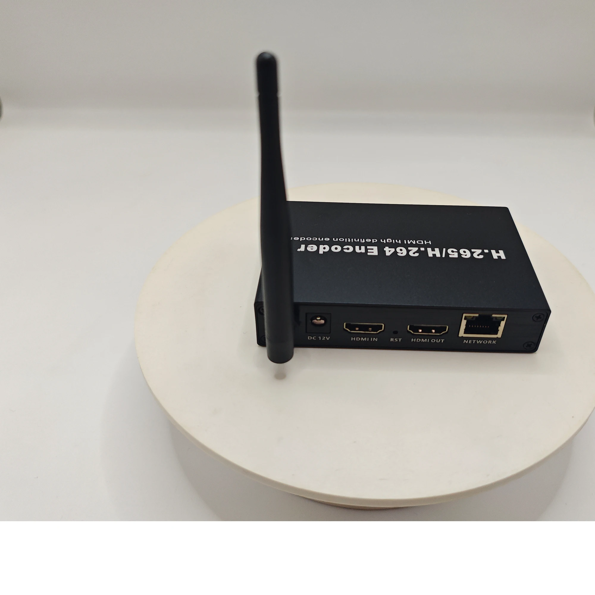 WiFi Wireless HD Loop Out Video Encoder H265 H264 HEVC IPTV Hdmi to IP RTMP SRT UDP HLS RTSP Live Streaming on the Internet view 2