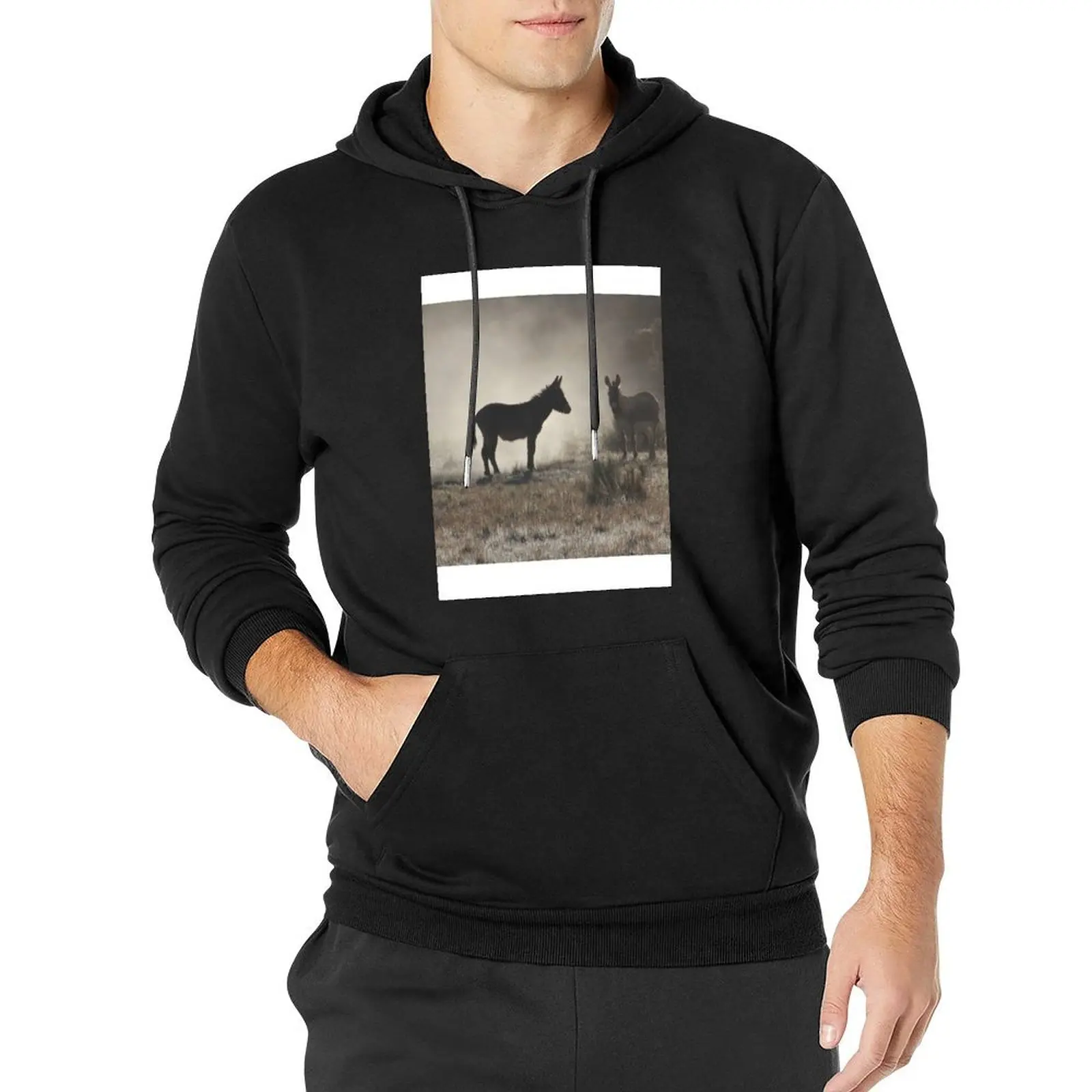 2 Burros Pullover Hoodie mens designer clothes hooded shirt fashion men blouse pullover