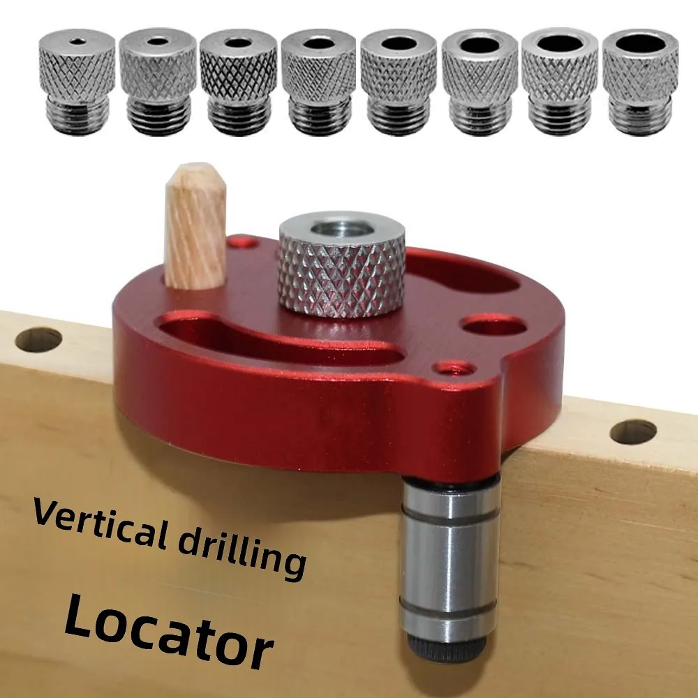 Stainless Steel Woodworking Drill Guide Bushing 3mm-10mm Drill Sleeves for Doweling Jig Pocket Hole Jig And Drilling Locator