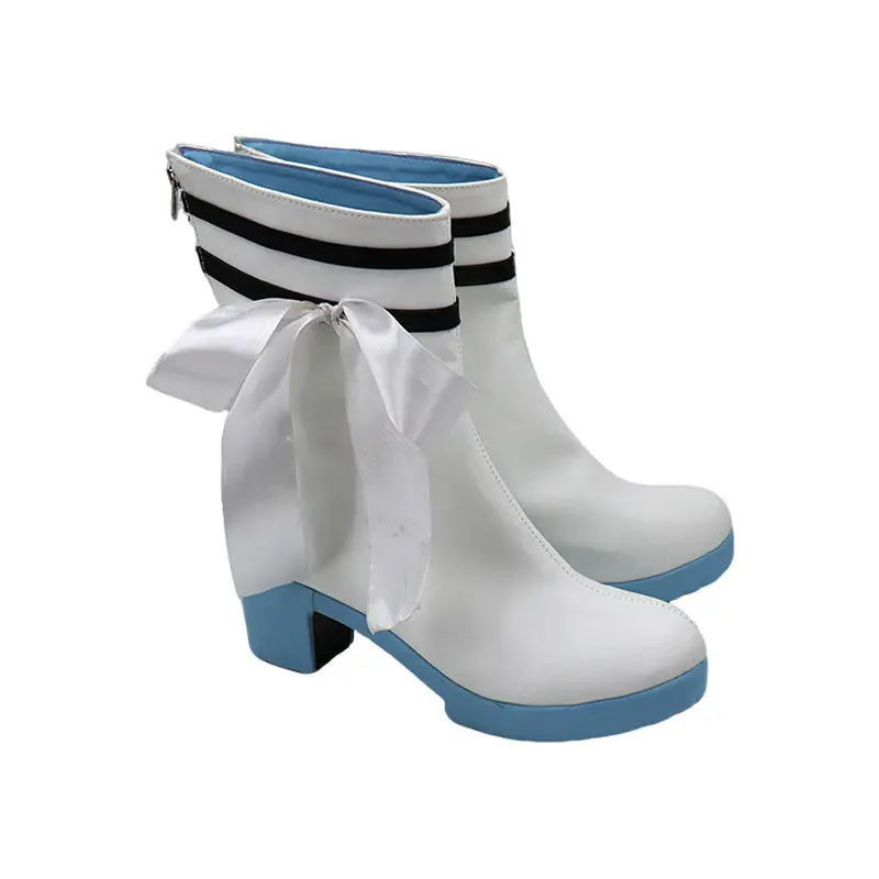 Chaussures de Cosplay sur mesure, jolies bottes de jeu d'anime, accessoires d'halloween