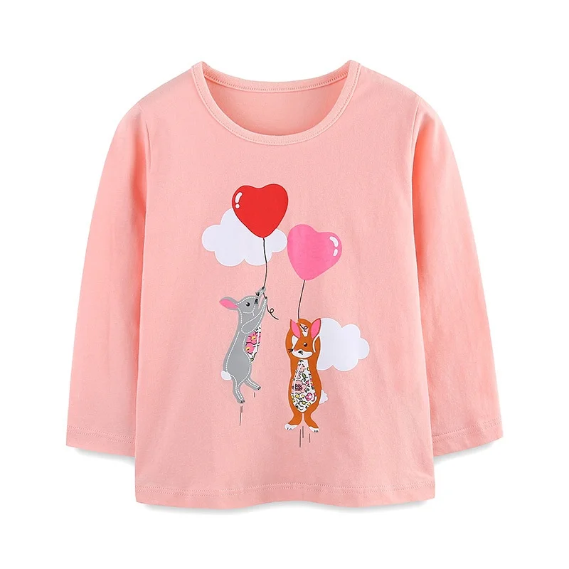 

Boys Girls Shirt Children's Boys T-Shirt Children for Boys Boy Kids Sloth Long Sleeve Shirts Cotton Cartoon Tee