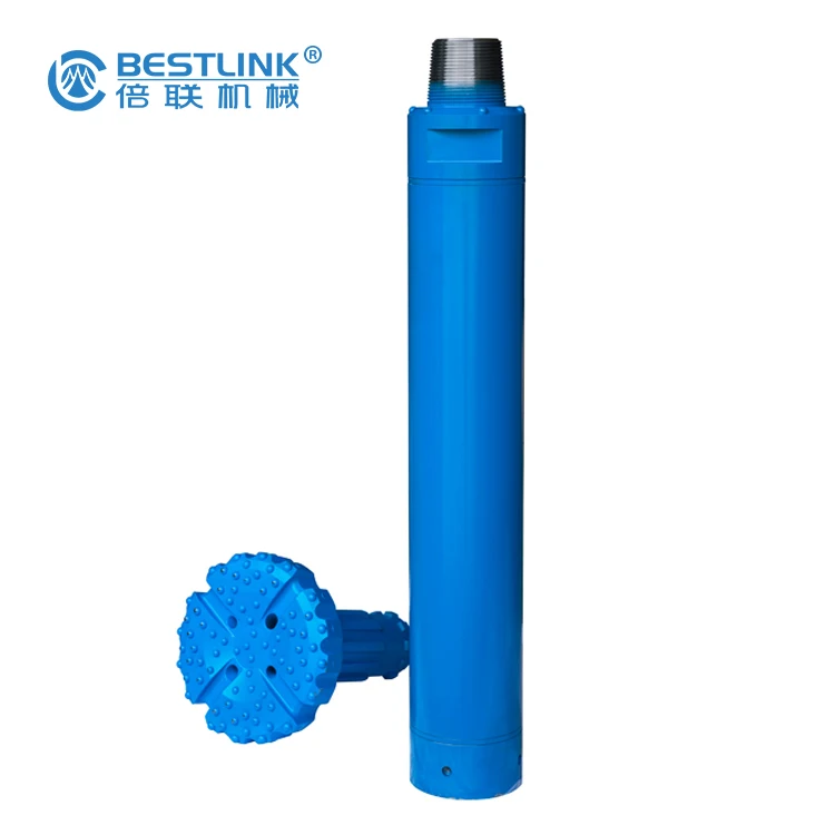 

Concave Face Drill Supply Dhd 350R Button Hammer / 4.5 Dth Bits For Construction Project