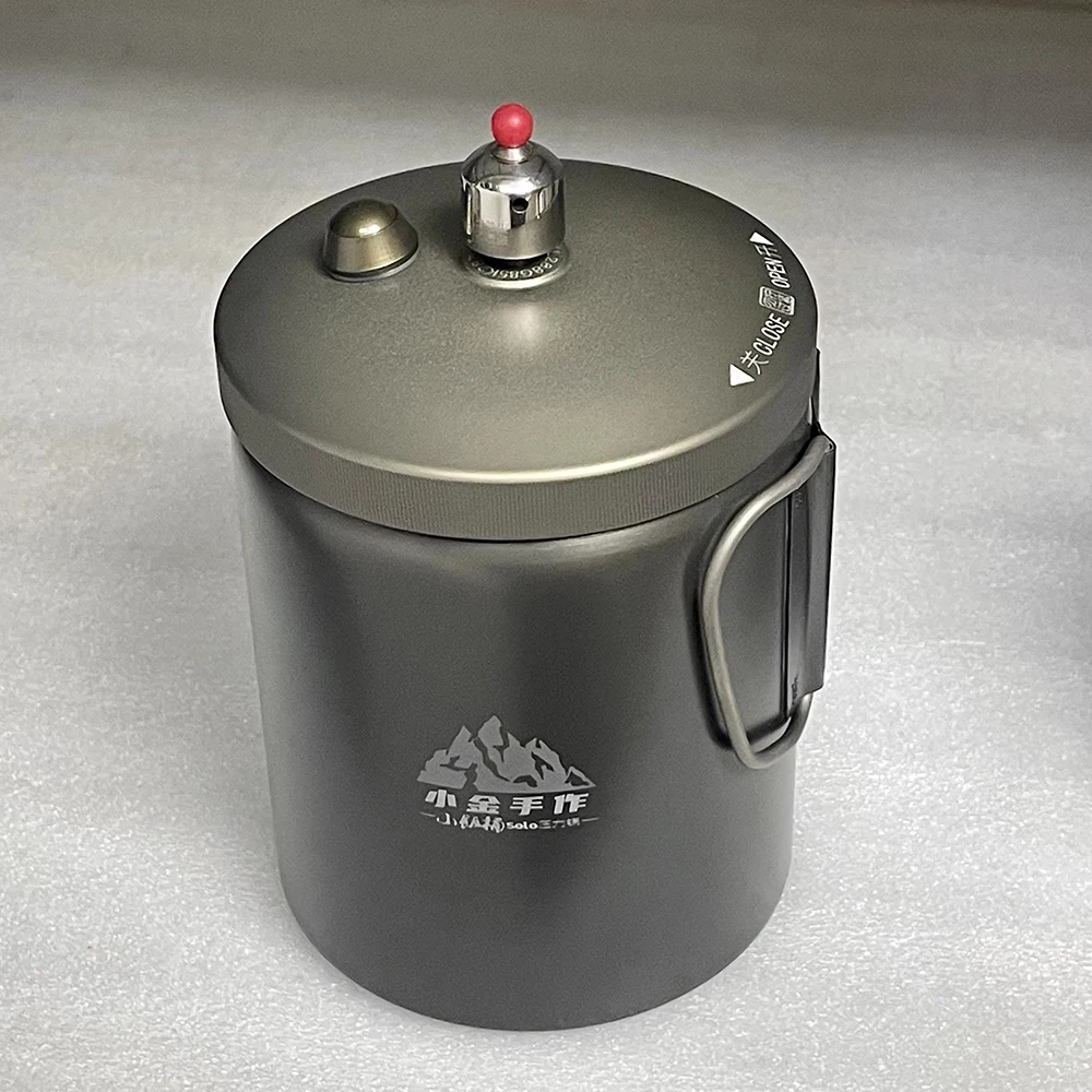 Outdoor Mini Pressure Cooker 3.1 Plus – Lightweight Aluminum Alloy, Hard Anodized, 1015ml for Camping Hiking