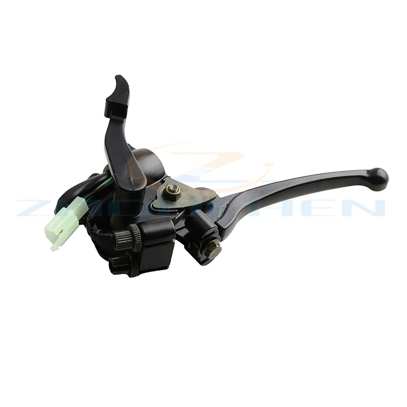 Thumb Throttle Accelerator Assembly Handle Brake Lever For 50cc 70cc 90cc 110cc 125cc 150cc 250cc Chinese ATV Quad 4 Wheeler