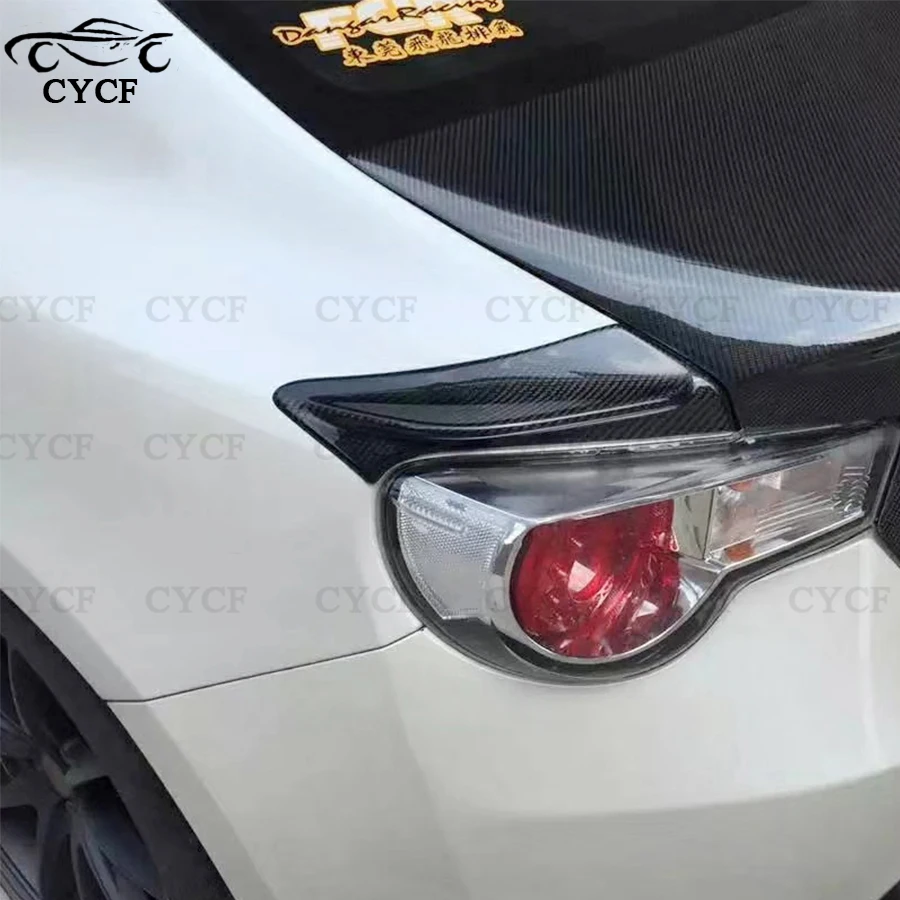 

For Toyota GT86 BRZ Carbon Fiber Rear Spoiler Rear Bumper Side Skirts Car Styling Accessories Upgrade Body Kit