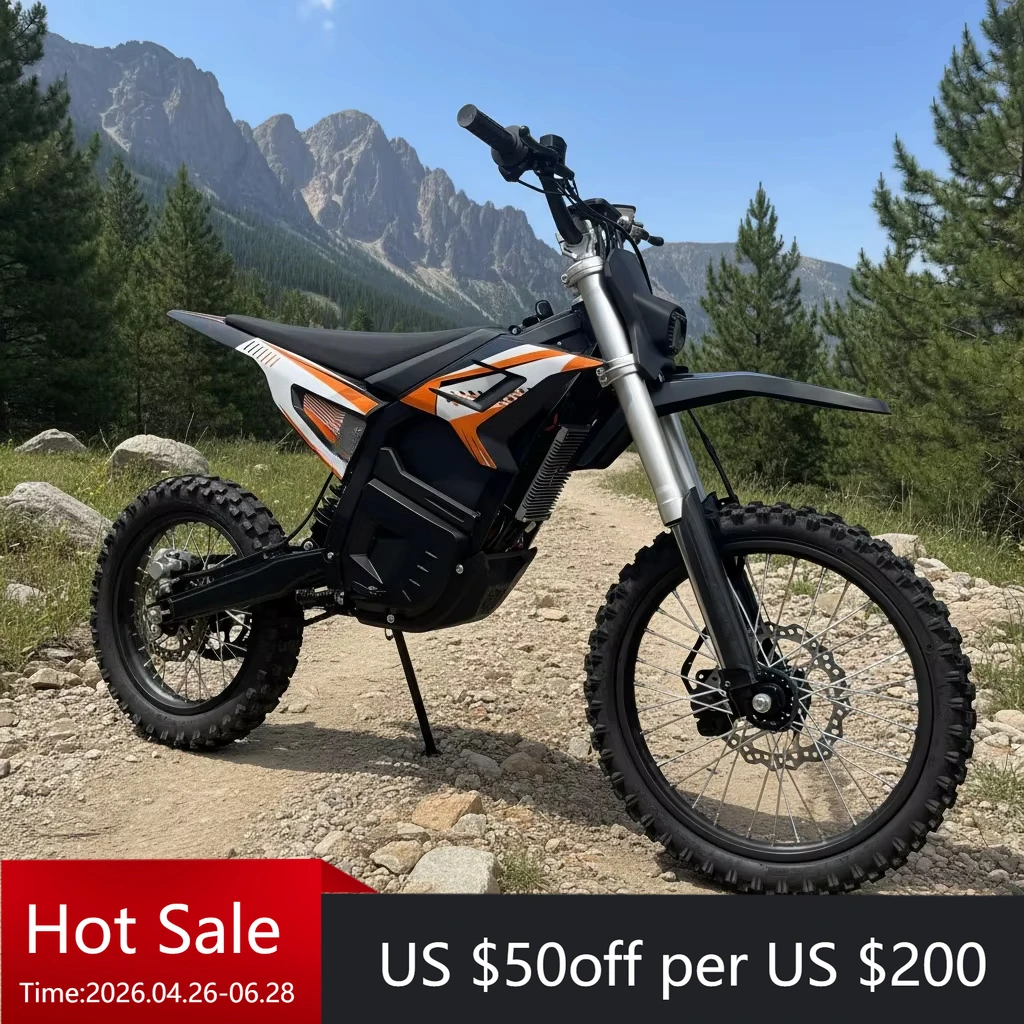 

Factory Powerful Off-Road Electric Motorcycle 72v 25AH Off-Road Electric Motorcycle