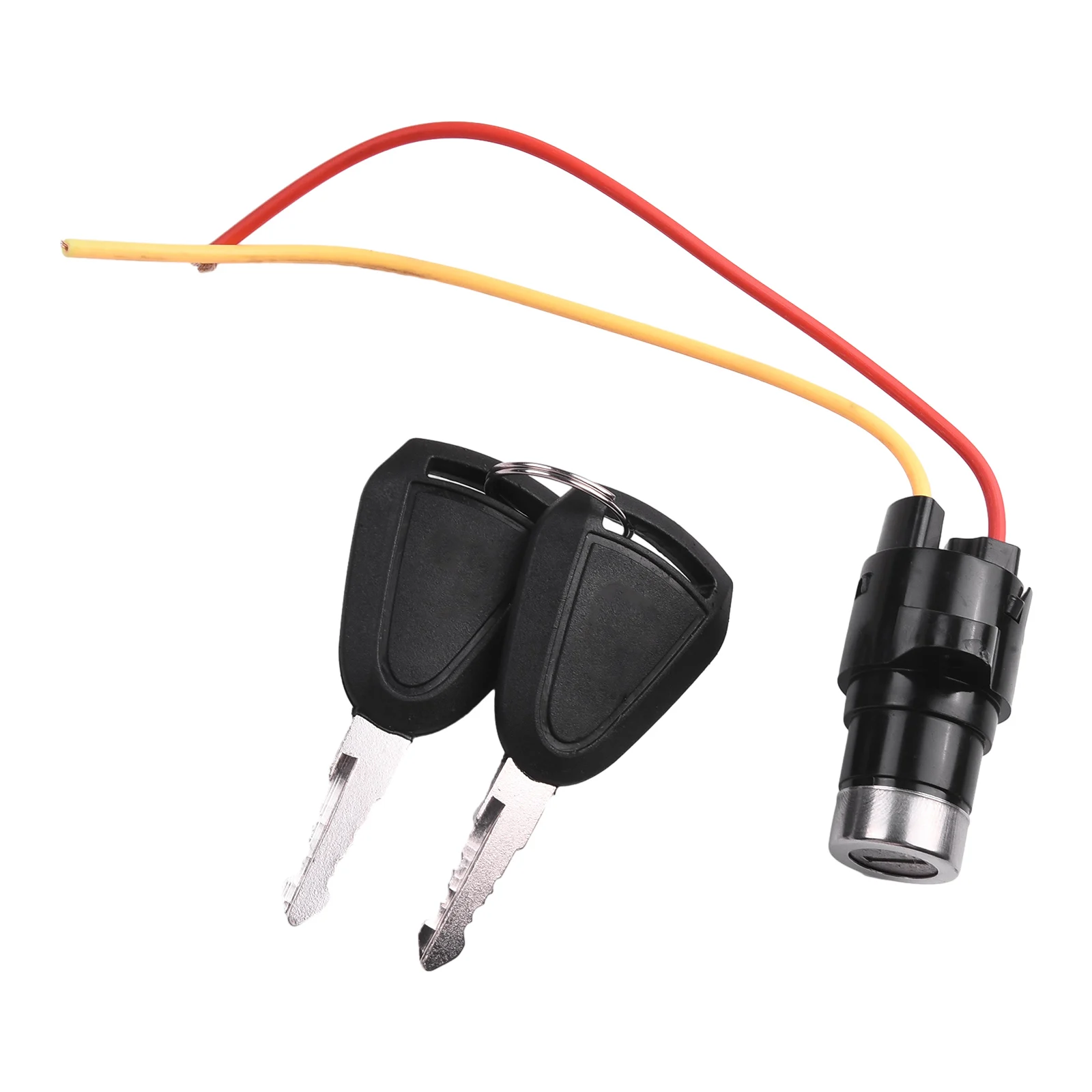 Electric Vehicle Power Lock Electric Door Lock Big Head Lock Middle Head Lock Replace Electric Bike Small Head Lock Scooter Part