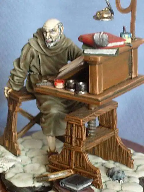 54mm zestaw żywicy mnichów