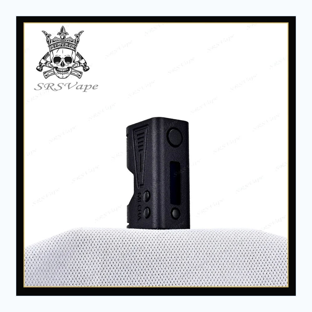 SRSvape Warhawk Mecha 80W Box Mod - Compact 18500 Battery, Sleek Black Design