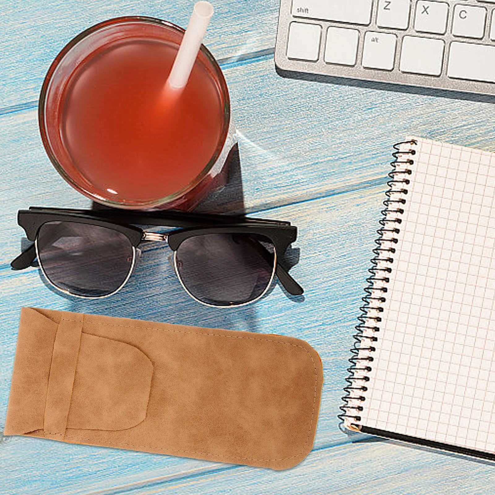 

Glasses Case Sunglasses Pouch Reading Eyeglass Bag Portable Travel Holder Dust-Proof Storage Sleeve For Men Women