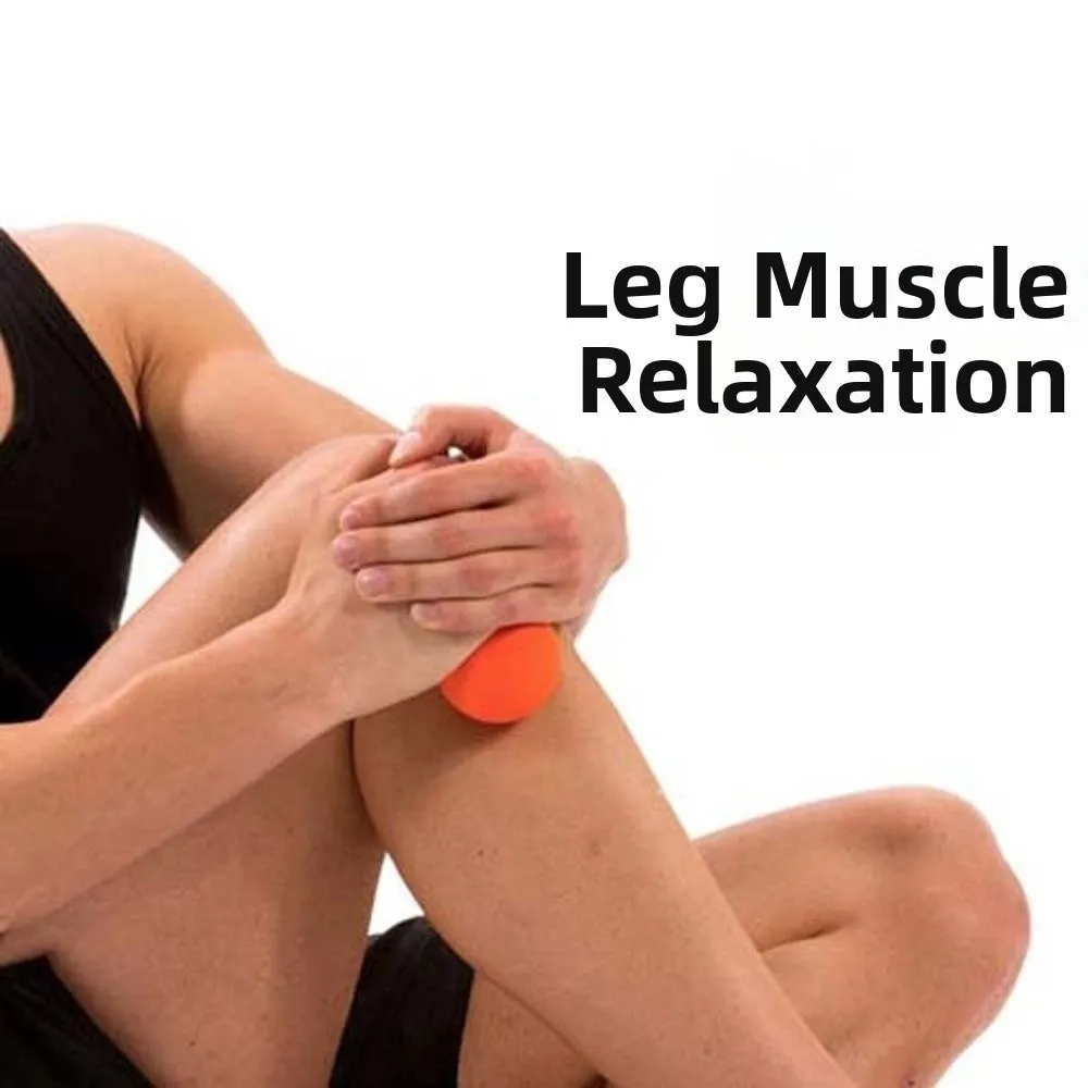

Silicone Fascia Massage Ball Portable Release Tool Plantar Exerciser Sphere 6.35CM Solid Color Muscle Relaxation Ball Men