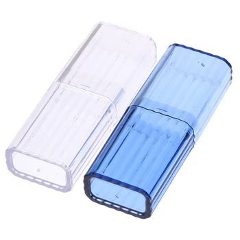 Dental Floss Sticks Portable Box Dispenser Boxs,Reusable Floss Holder Dispenser,More Tidy,Interdental Brush Floss Storage Case 