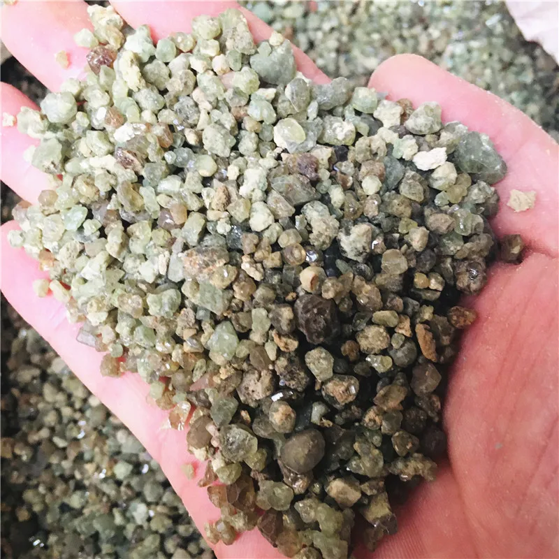 1000g Natural grape stone crystal gravel ornaments fish tank flower pot landscaping decorative ornamental stone