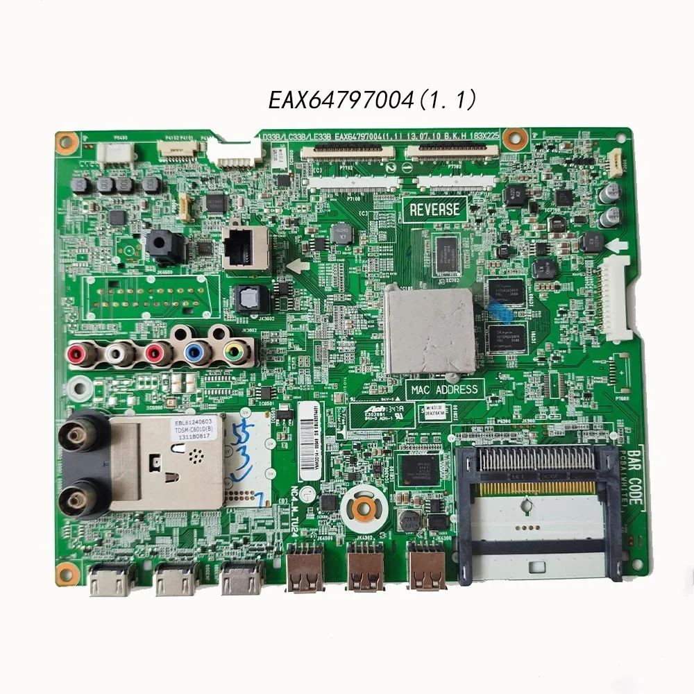 EAX64797004 compatible LG TV Main Board 42LA660V 47LA660V 55LA660V 55LA740V 47LA740 55LA690V Motherboard EBT62376627 EBT62596127