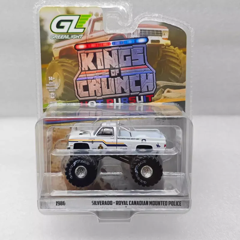 

Greenlight масштаб 1:64 1986, имитация модели автомобиля из сплава Silverado, статическая коллекция, сувенирный подарок