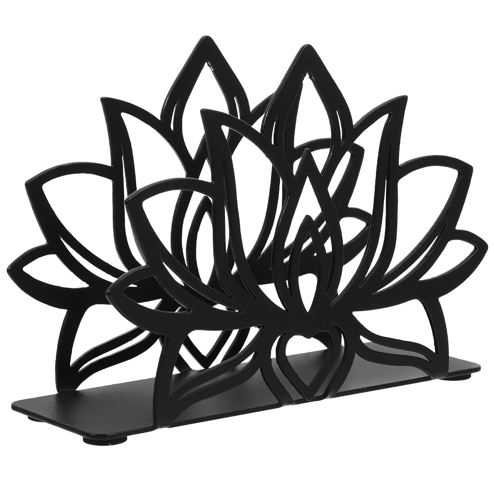 

Lotus Napkin Holder Storage Paper Tissue Dispenser Stand Dining Table Organizer Holders for Tables