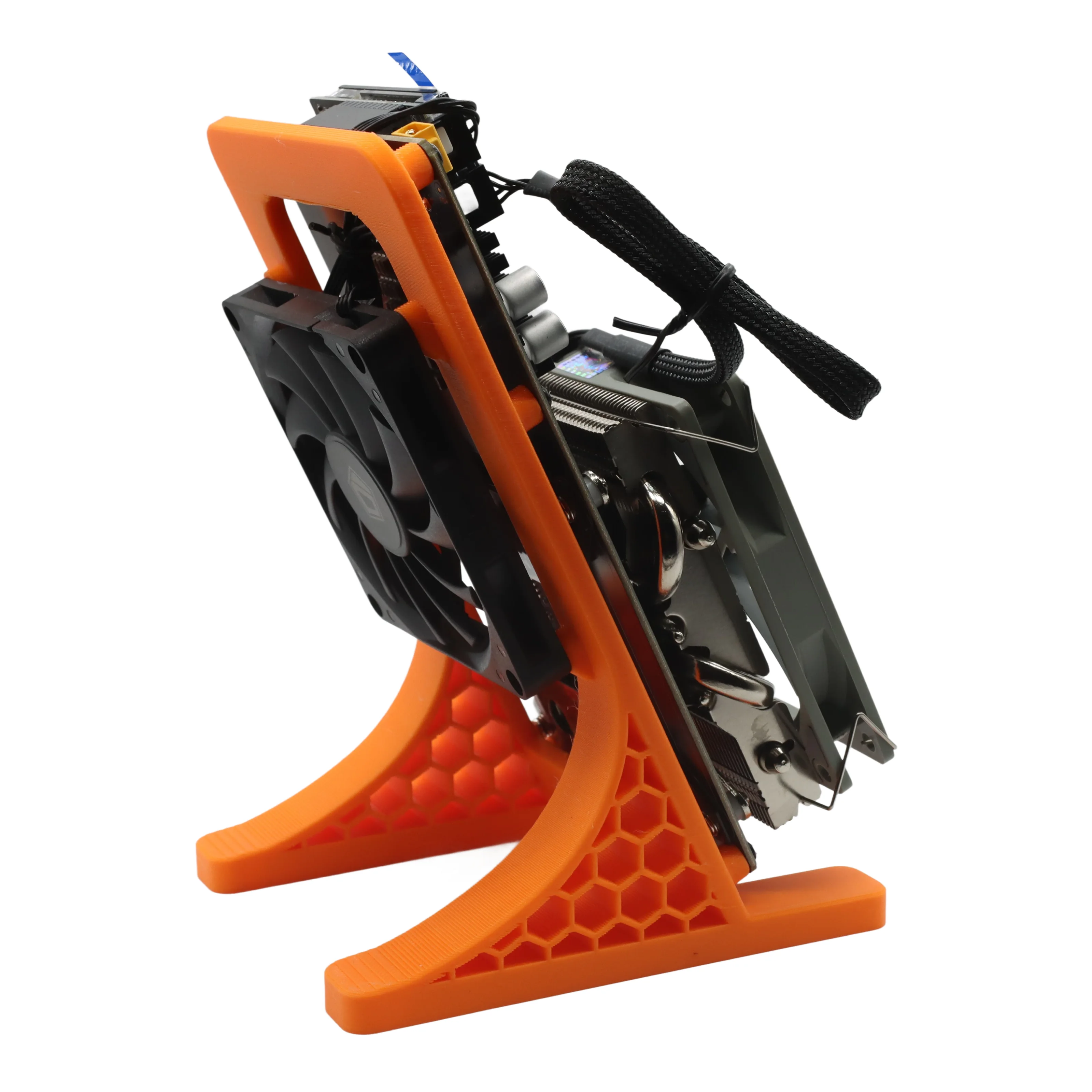 Bitcoin Miner NerdQaxe++ Rev6 Open Source 6Th/s 100W Double ventilateur de refroidissement maison BTC Miner