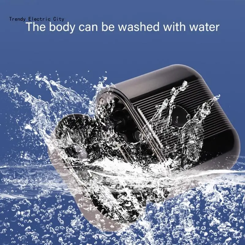 ماكينة حلاقة كهربائية للسفر R9CD بحجم الجيب قابلة للغسل وقابلة لإعادة الشحن للرجال إلكترونية محمولة لاسلكية لحلاقة الوجه واللحية