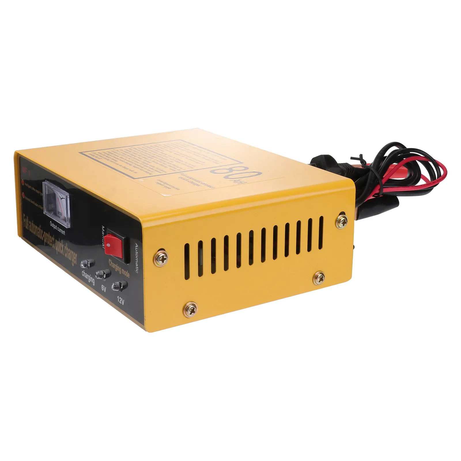 

6V 12V Full Smart Car Battery Charger Charging Automatic Suitable Batteries 3 Stages Peak 5A
