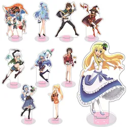 Kono Subarashii Sekai ni Shukufuku o! anime acrylic stand-up plate spot goods desktop ornament 15 centimeters gift