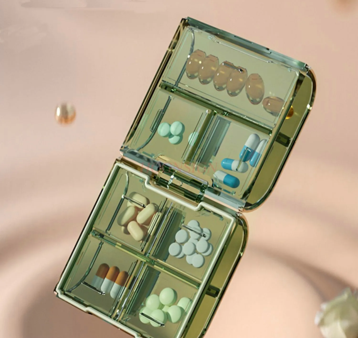 

Портативная аптечка, портативная упаковка, портативный мини-диспенсер для еженедельников на 7 дней