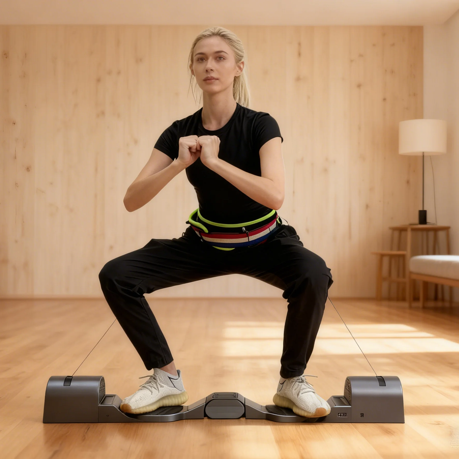 

Gym Set Equipment Fitness Comfortable Workout Strength Training For Daily Training