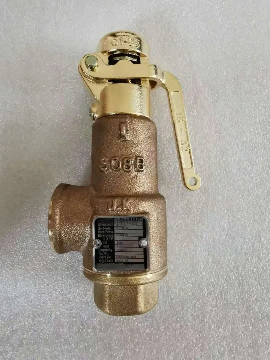 Aplicável à válvula de segurança marinha importada Jokwang JSV-LT12 Válvula de segurança de garrafa de ar