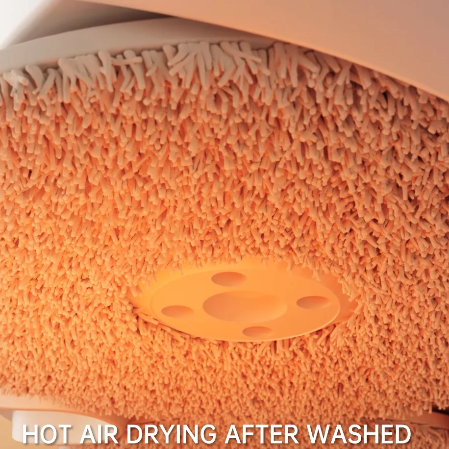 Fully Automatic Self-Cleaning Robot Mop Vacuum Cleaner Wet/Dry Sweeping Mopping Machine Household Car HEPA Filter EU Plastic