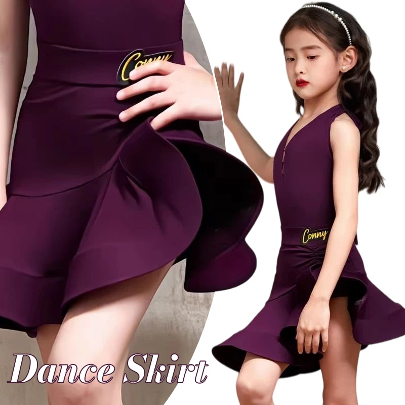 Professionelle lateinamerikanische Tanzkleider für Kinder, Tango- und Samba-Übungskleidung für Mädchen, Bühnenkostüme für Erwachsene für Gesellschaftstanz-Aufführungen