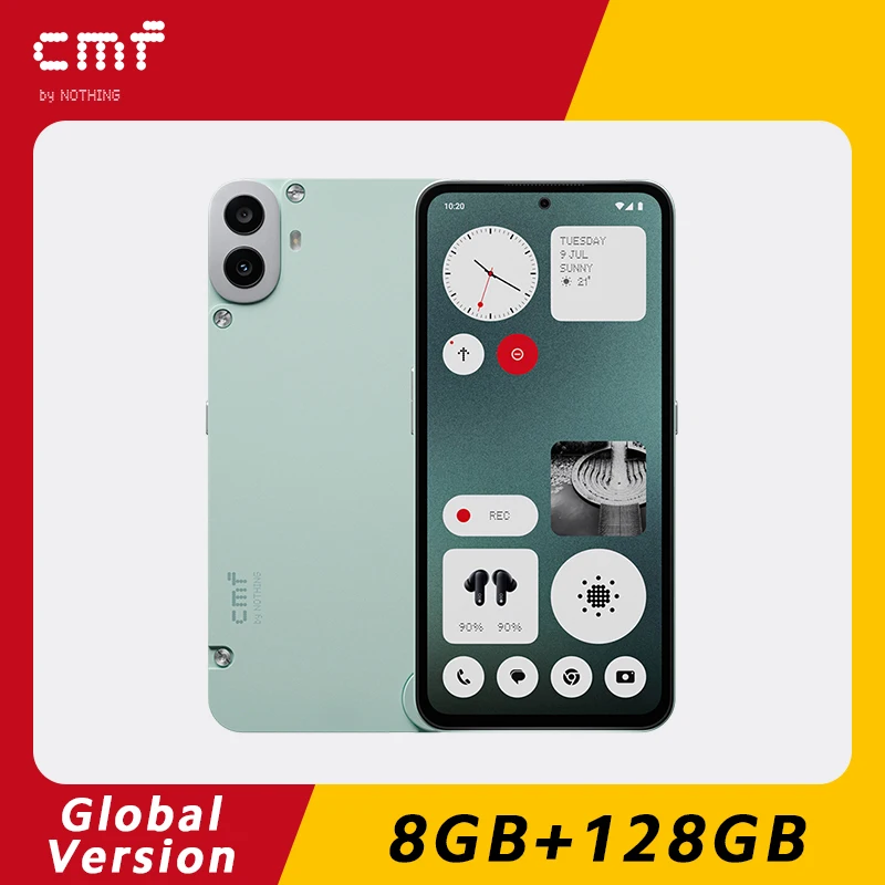 New Global Version CMF Phone 1 6.67” 120Hz AMOLED Display Mediatek
