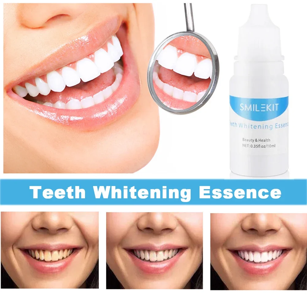 Teeth Whitening Essence Remove Stains Smoke Coffee Plaque Deep Cleaning Fresh Breath Dental Oral Hygiene Tooth Care Products