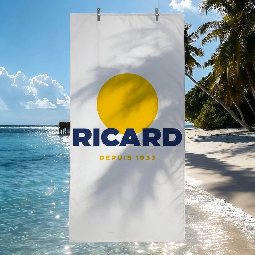 Fashion R-RicardS Towel Sports Quick Dry Travel Camping Sandproof Soft Light Large Beach Towel