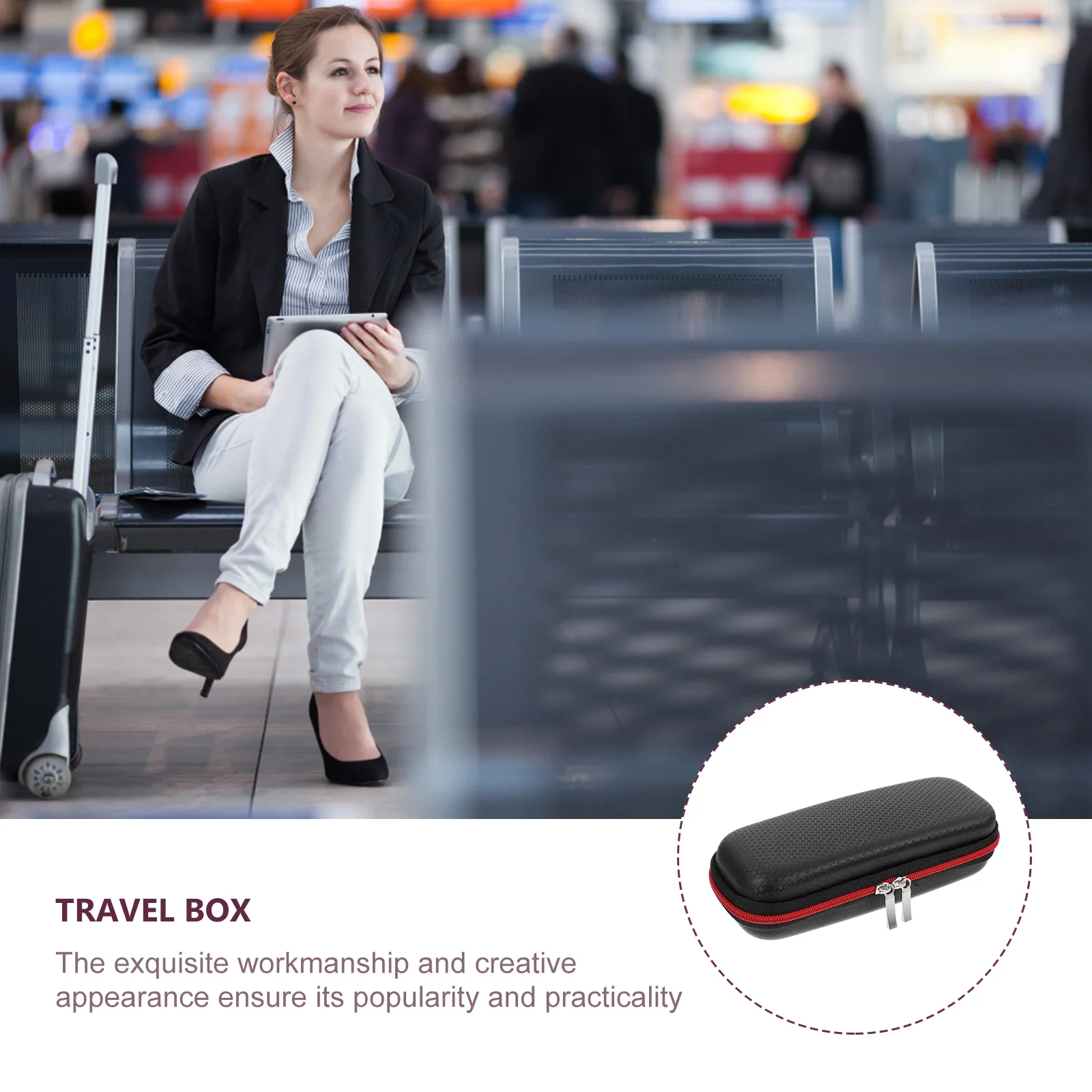 

Electric Toothbrush Travel Box Case Holder Protective Cortical Eva Portable Storage Simple Design Anti Scratch Dust