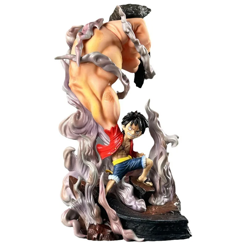 Série One Piece Anime, Monkey D., 30cm Modèle de figurine Luffy, figurine d'action, statue en PVC, cadeaux décoratifs, haute qualité