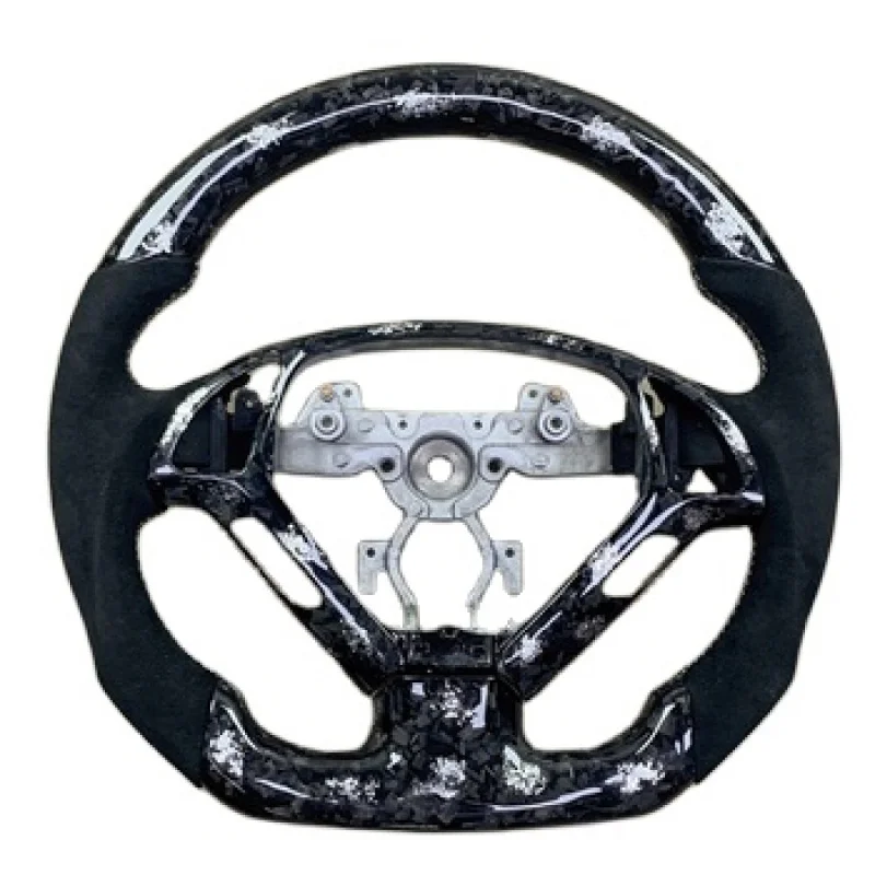

Q50 Q60 QX50 QX30 Q50L EX QX70 FX Q70L Custom Carbon Fiber Steering Wheel with LED Display Leather Nappa