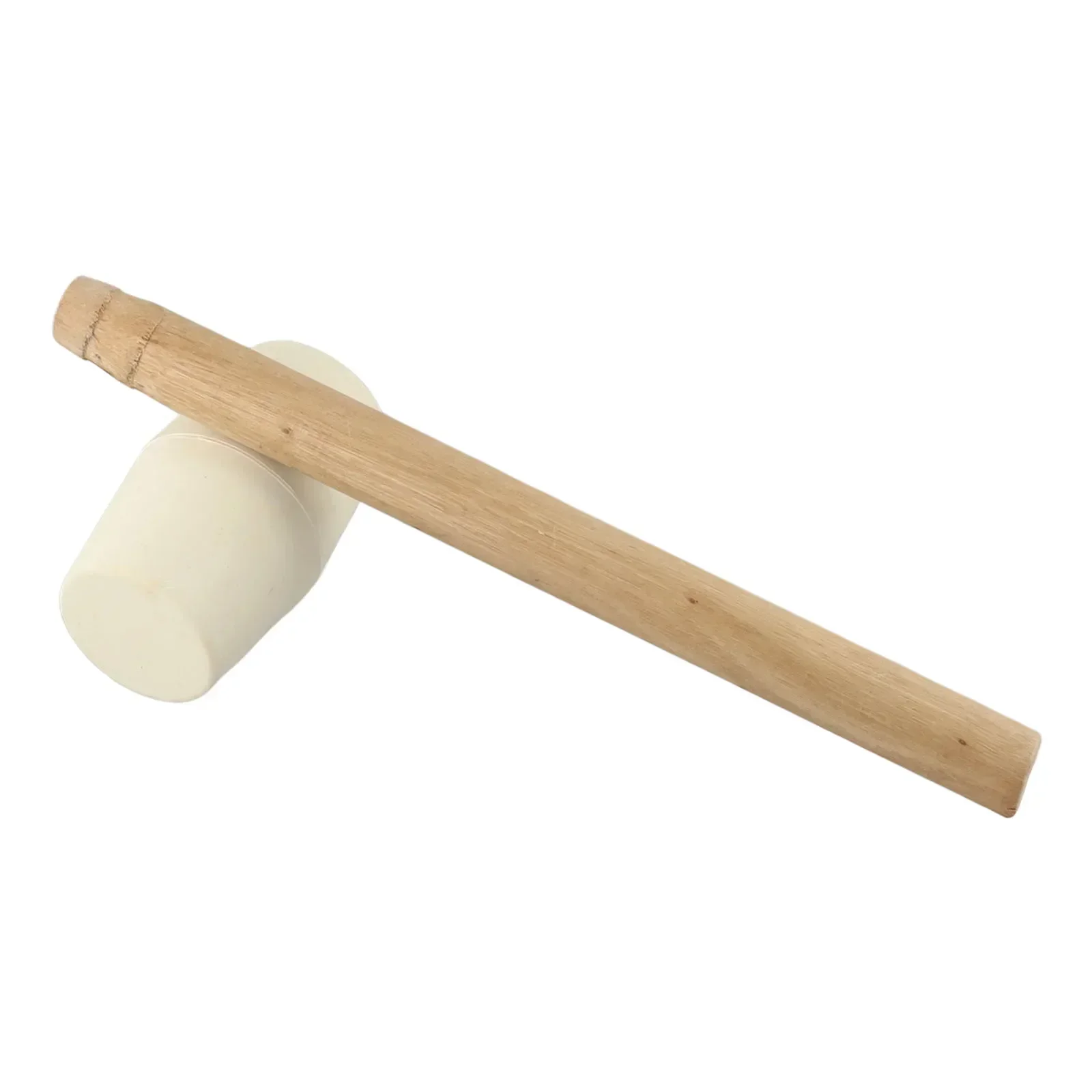 Rubber Hammer Mallet With Wood Handle For FloorTile Installation Decoration