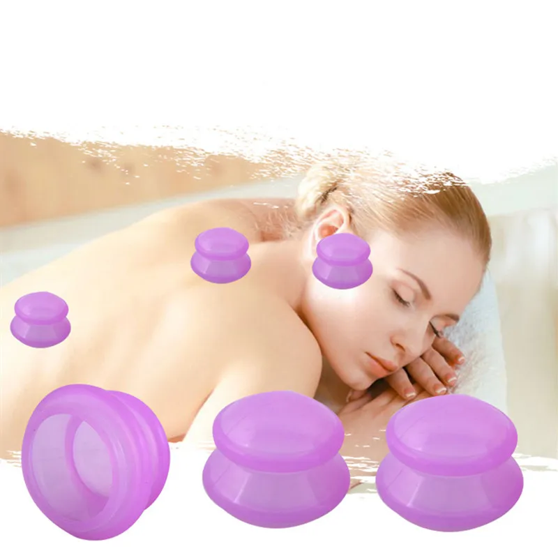 

3Pcs/Set Silicone Cupping Device Strong Suction Vacuum Massage Cupping Therapy Anti Cellulite Cans Body Massager Slimming Tools