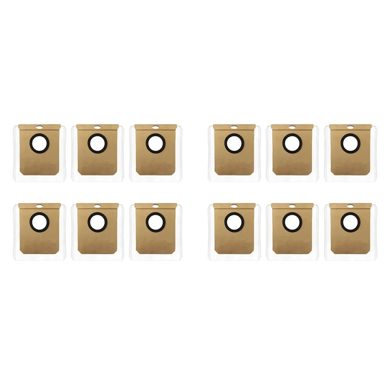

2025-12X For Conga Home 10000, 8090 Ultra, 9090 AI / Eufy L50, L60 SES / Everybot Q5 / Roidmi EVE CC Part Dust Bag