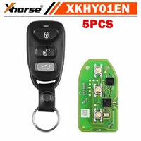5 unids/lote Xhorse XKHY01EN cable llave remota Universal para Hyundai 3 + 1 botones versión en inglés que funciona con Xhorse VVDI herramienta clave
