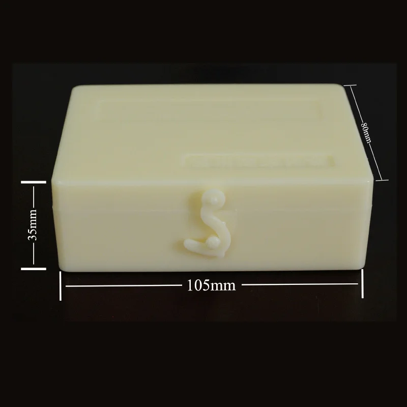Imagem -04 - Caixa de Armazenamento de Fatia de Lâminas de Microscópio de Plástico Universal