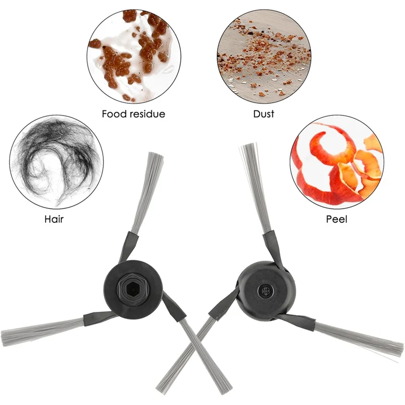

AB34-10PCS Боковая щетка для Dreame X40 Ultra/ L10S Pro Ultra Heat/X30 Ultra/L10S Ultra Gen 2/L40 Ultra Детали пылесоса